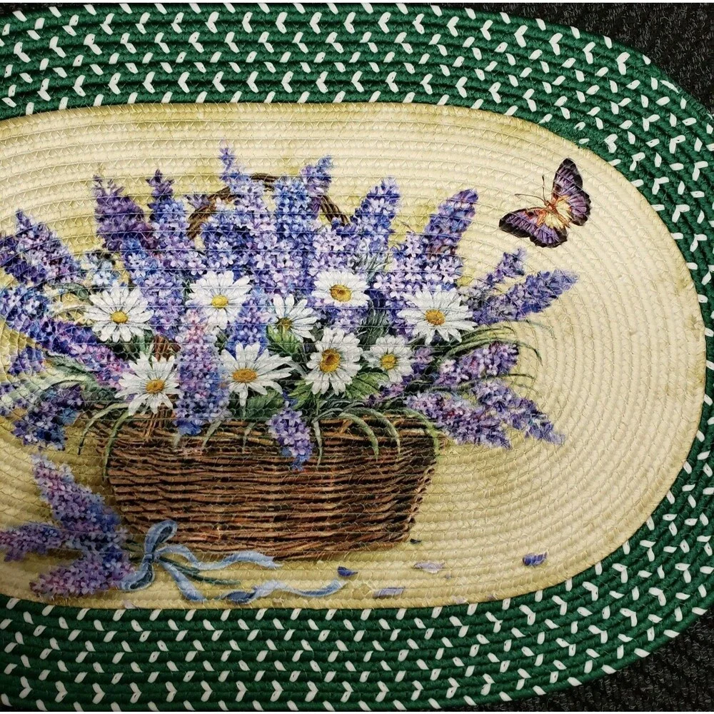 Oval Braided Kitchen Accent Rug (20